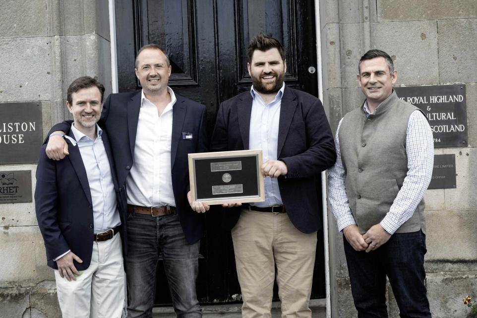 Yokit team receiving Silver RHASS Innovation Award